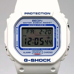 G-SHOCK CASIO DW-5600BEGIN-7 Watch, a collaboration model celebrating the 20t...